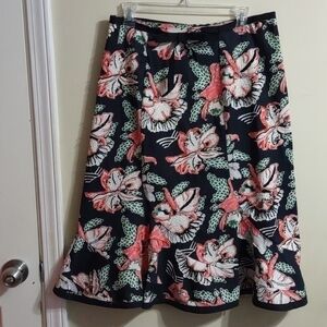 Dolce Floral Beaded Skirt